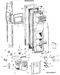 Diagram for 1 - Freezer Door