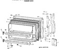 Diagram for 1 - Freezer Door