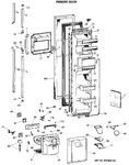 Diagram for 1 - Freezer Door