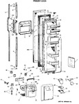 Diagram for 1 - Freezer Door