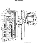 Diagram for 2 - Fresh Food Door