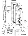 Diagram for 1 - Freezer Door