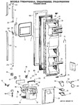 Diagram for 1 - Freezer Door