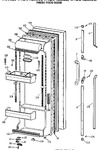 Diagram for 2 - Fresh Food Door