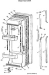 Diagram for 2 - Fresh Food Door