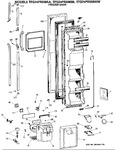 Diagram for 1 - Freezer Door