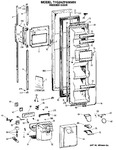 Diagram for 1 - Freezer Door