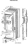 Diagram for 2 - Fresh Food Door