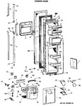 Diagram for 1 - Freezer Door