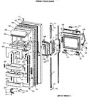 Diagram for 2 - Fresh Food Door