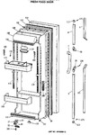 Diagram for 2 - Fresh Food Door