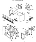 Diagram for 1 - Door, Control, Grill & Case