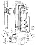 Diagram for 1 - Freezer Door