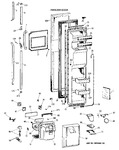 Diagram for 1 - Freezer Door