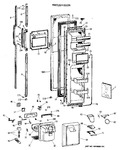 Diagram for 1 - Freezer Door