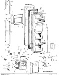 Diagram for 1 - Freezer Door