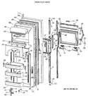 Diagram for 2 - Fresh Food Door