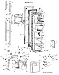 Diagram for 1 - Freezer Door