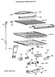 Diagram for 5 - Compartment Separator Parts