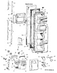 Diagram for 1 - Freezer Door