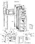 Diagram for 1 - Freezer Door