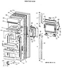 Diagram for 2 - Fresh Food Door