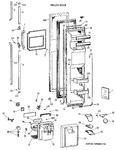 Diagram for 1 - Freezer Door