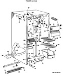 Diagram for 2 - Freezer Section