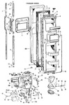 Diagram for 1 - Freezer Door