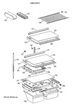 Diagram for 4 - Shelf Parts