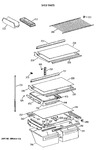 Diagram for 4 - Shelf Parts