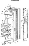 Diagram for 2 - Fresh Food Door