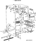 Diagram for 2 - Freezer Section