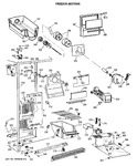 Diagram for 2 - Freezer Section