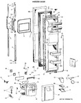 Diagram for 1 - Freezer Door