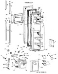 Diagram for 1 - Freezer Door