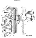 Diagram for 2 - Fresh Food Door