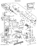 Diagram for 2 - Freezer Section