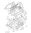 Diagram for 1 - Control Panel & Cooktop