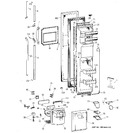 Diagram for 1 - Freezer Door