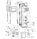 Diagram for 1 - Freezer Door