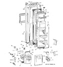 Diagram for 1 - Freezer Door