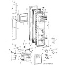 Diagram for 1 - Freezer Door