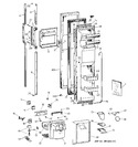 Diagram for 1 - Freezer Door