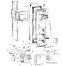 Diagram for 1 - Freezer Door