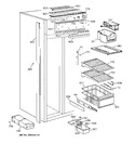 Diagram for 4 - Freezer Section