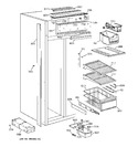 Diagram for 4 - Freezer Section