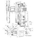 Diagram for 1 - Freezer Door