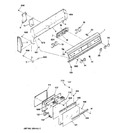 Diagram for 1 - Control Panel & Oven Door