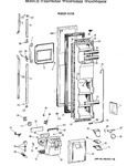 Diagram for 1 - Freezer Door